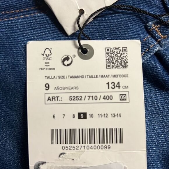 ZARA Kids | Blue | RIPPED SKINNY JEANS PREMIUM - Picture 5 of 5